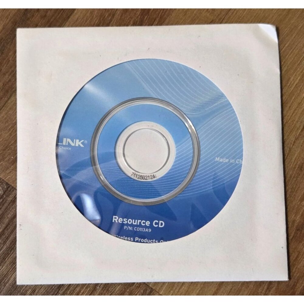 TP-Link Resource CD for Wireless N Adapter 2014 PN: CD113A9 W/Purchasing Guide
